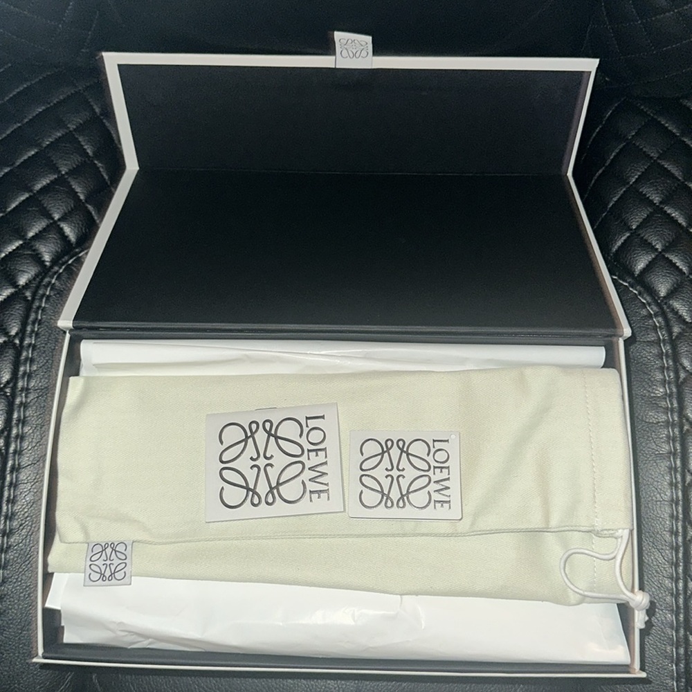 Loewe Petal brush heel sandals $1700 Sz40 NIB - Picture 8 of 12